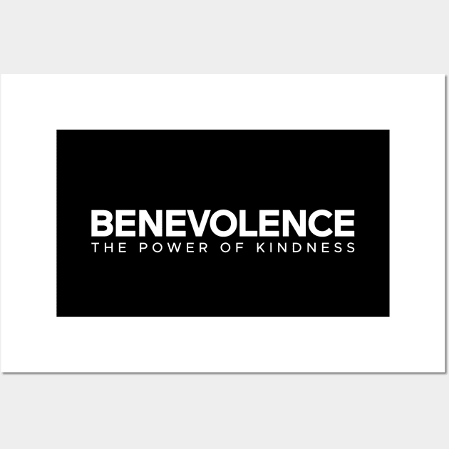 Benevolence - The Power of Kindness Wall Art by Magicform